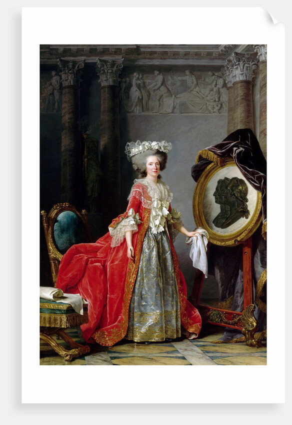 Princess Marie Adélaïde of France by Adélaïde Labille-Guiard