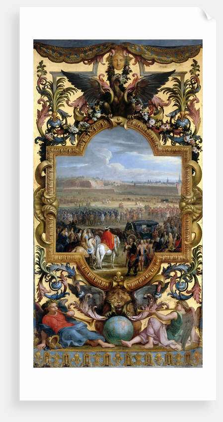 The conquest of Cambrai on April 18, 1677 by Charles Le Brun