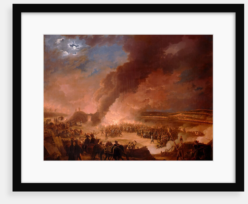 Napoléon I visiting the bivouacs of the army in the evening, the day before the Battle of Austerlitz by Louis Albert Guislain Bacler d'Albe