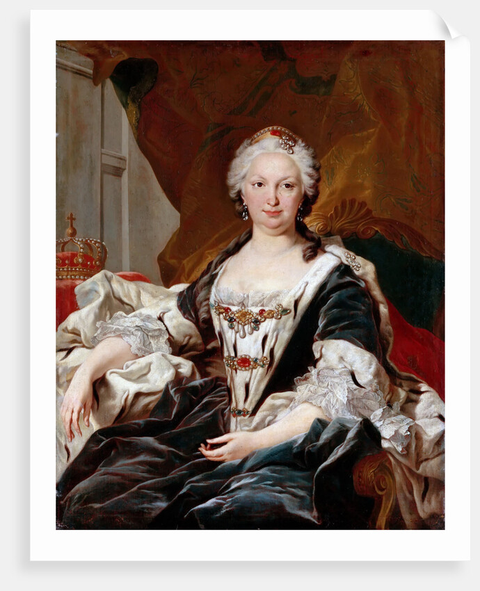 Elisabeth Farnese, Queen of Spain by Louis Michel Van Loo