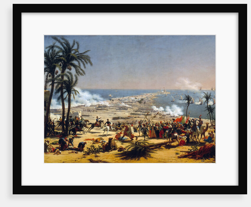 Battle of Aboukir, 25 July 1799 by Baron Louis-François Lejeune