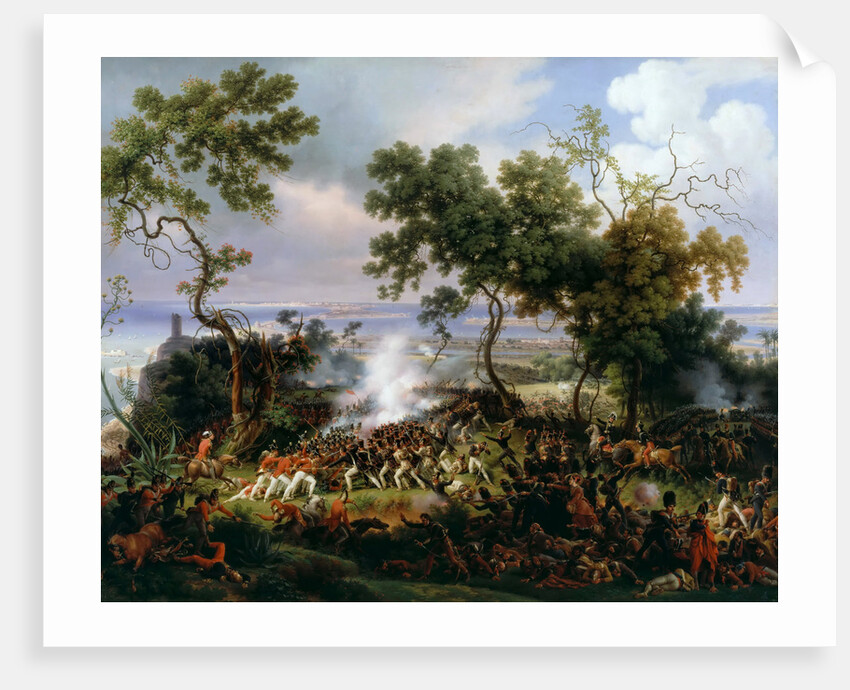 The Battle of Barrosa, 5 March 1811 by Baron Louis-François Lejeune