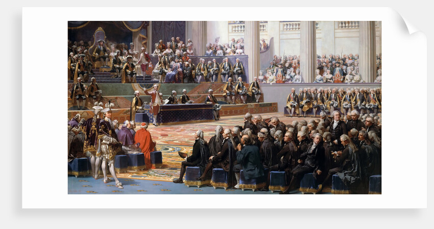 Opening of the Estates-General in Versailles, 5 May 1789 by Auguste Couder