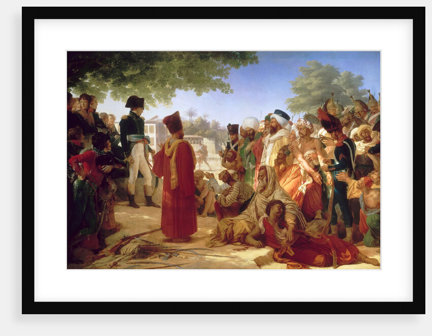 Napoleon Bonaparte Pardoning the Rebels at Cairo, 23rd October 1798 by Baron Pierre Narcisse Guérin
