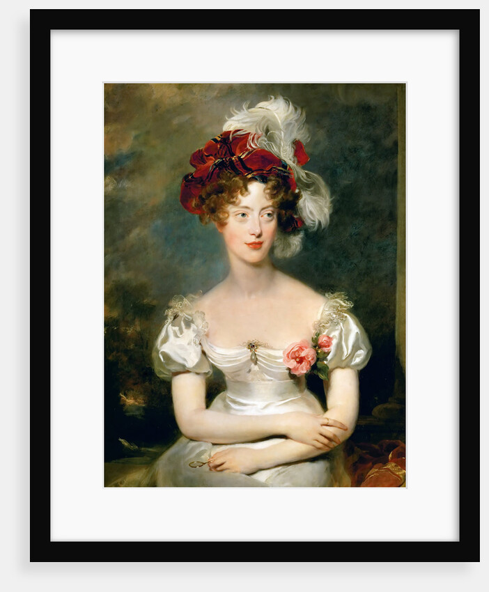 Princess Caroline of Naples and Sicily, Duchesse de Berry by Sir Thomas Lawrence