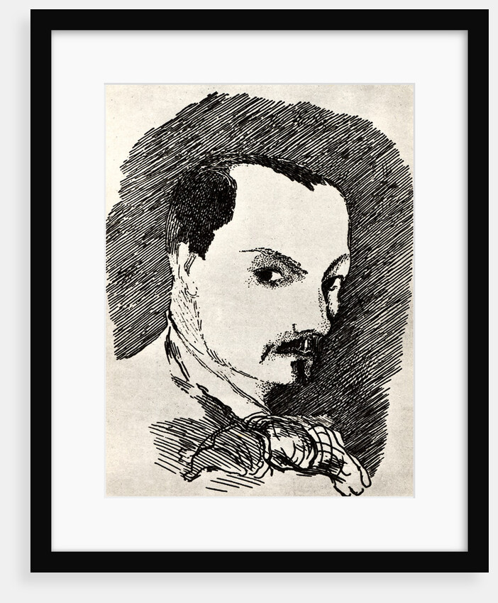 Charles Baudelaire by Henri de Toulouse-Lautrec