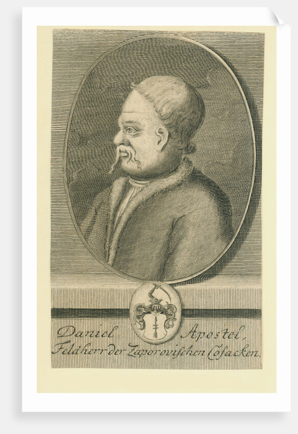 Hetman Danylo Apostol by Martin Bernigeroth