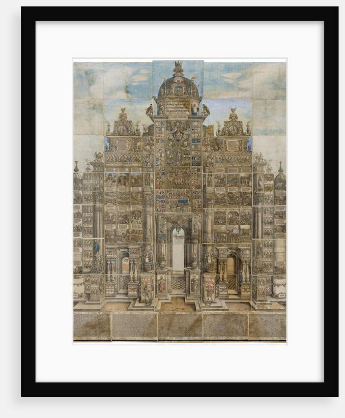 The Triumphal Arch of the Emperor Maximilian I by Albrecht Altdorfer