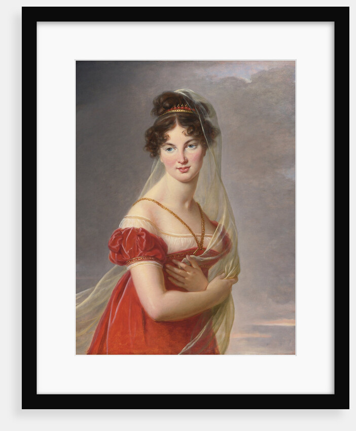 Portrait of Aglae Angelique Gabrielle de Gramont, wife of General Alexander Lvovich Davy by Marie Louise Elisabeth Vigée-Lebrun