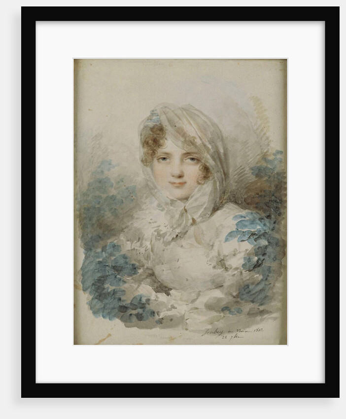 Portrait of Ekaterina Pavlovna Bagration, née Skavronska by Jean-Baptiste Isabey
