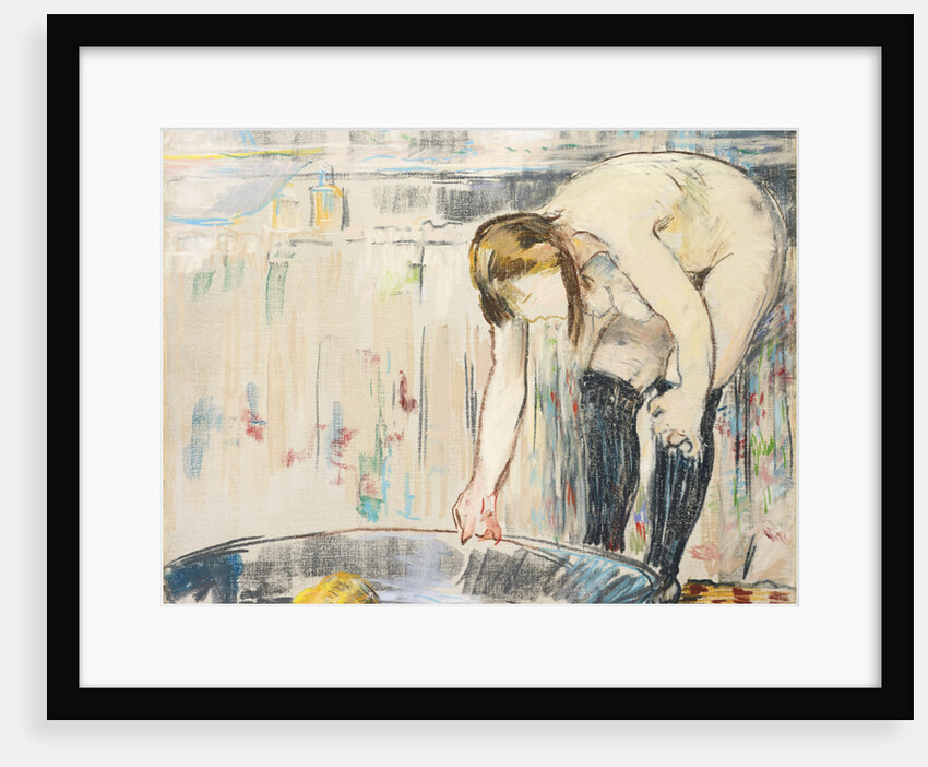 Femme au tub by Édouard Manet