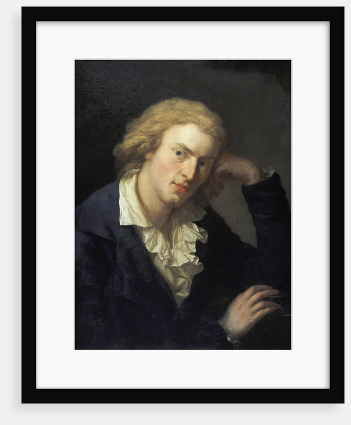 Portrait of Friedrich von Schiller by Anton Graff