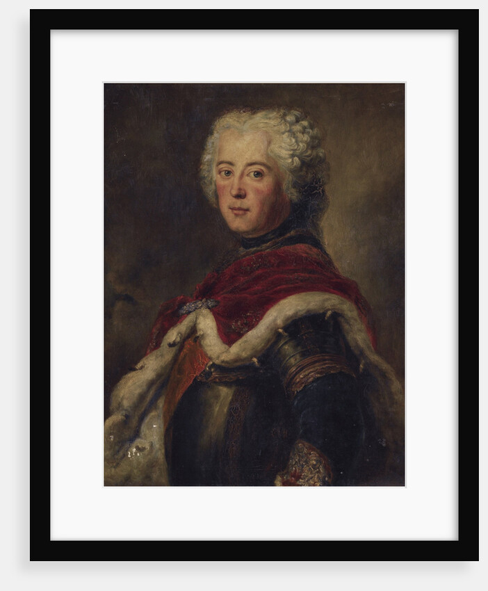 Portrait of Frederick II of Prussia (1712?1786) by Antoine Pesne