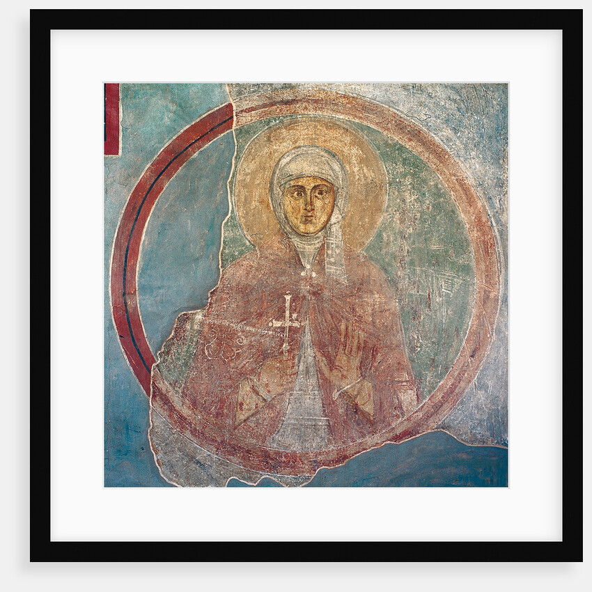 Saint Sophia by Ancient Russian frescos