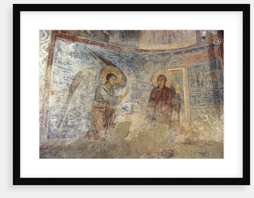 The Annunciation by Ancient Russian frescos