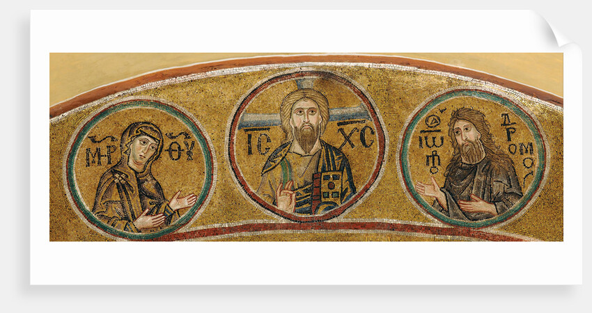 Deesis: Christ, the Virgin Mary and John the Baptist by Byzantine Master