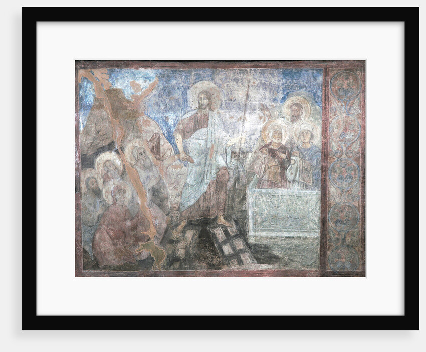 The Descent into Hell by Ancient Russian frescos