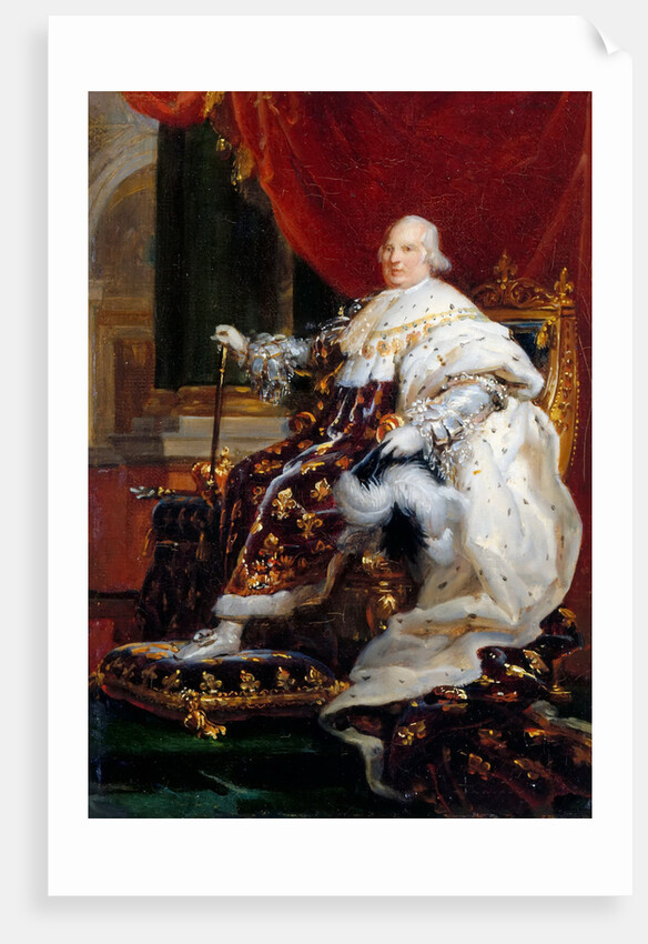 Portrait of Louis XVIII by François Pascal Simon Gérard