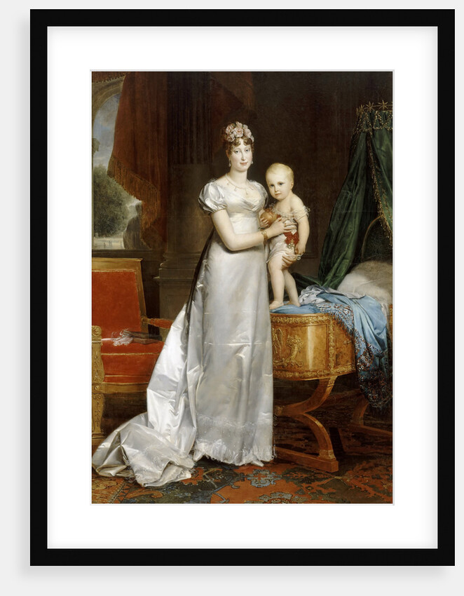 Empress Marie-Louise With the King of Rome by François Pascal Simon Gérard