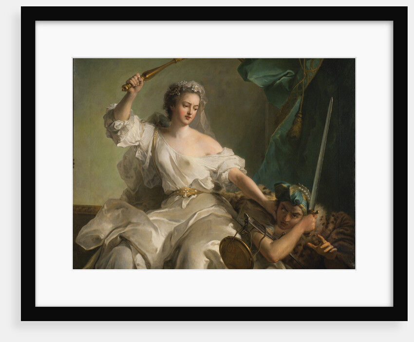 Allegory of Justice Combating Injustice by Jean-Marc Nattier