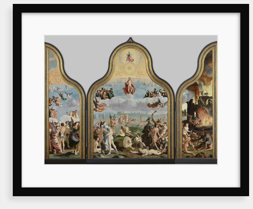 The Last Judgment by Lucas Leyden van
