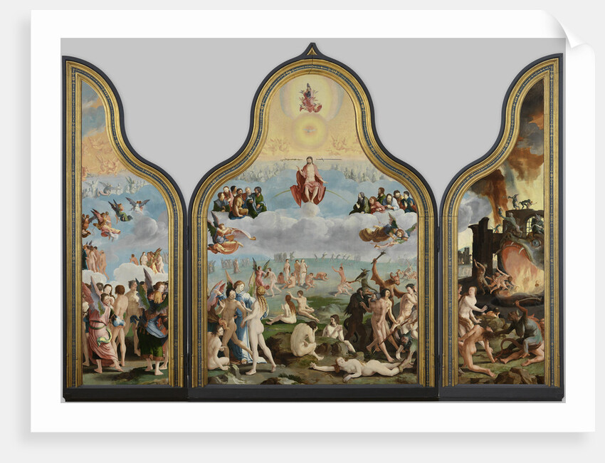 The Last Judgment by Lucas Leyden van