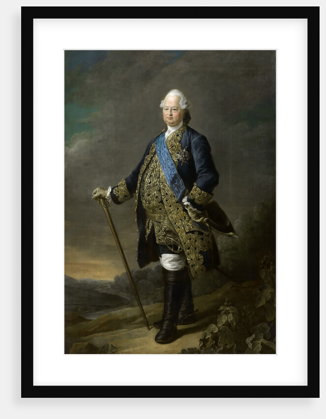 Louis de Bourbon-Condé, comte de Clermont by François-Hubert Drouais