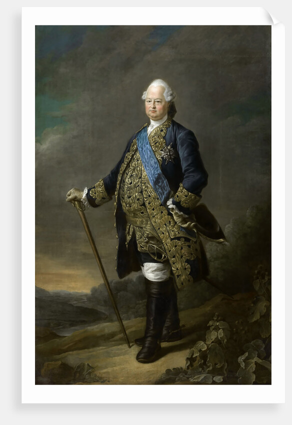 Louis de Bourbon-Condé, comte de Clermont by François-Hubert Drouais