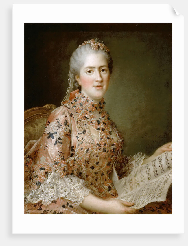 Princess Sophie of France by François-Hubert Drouais