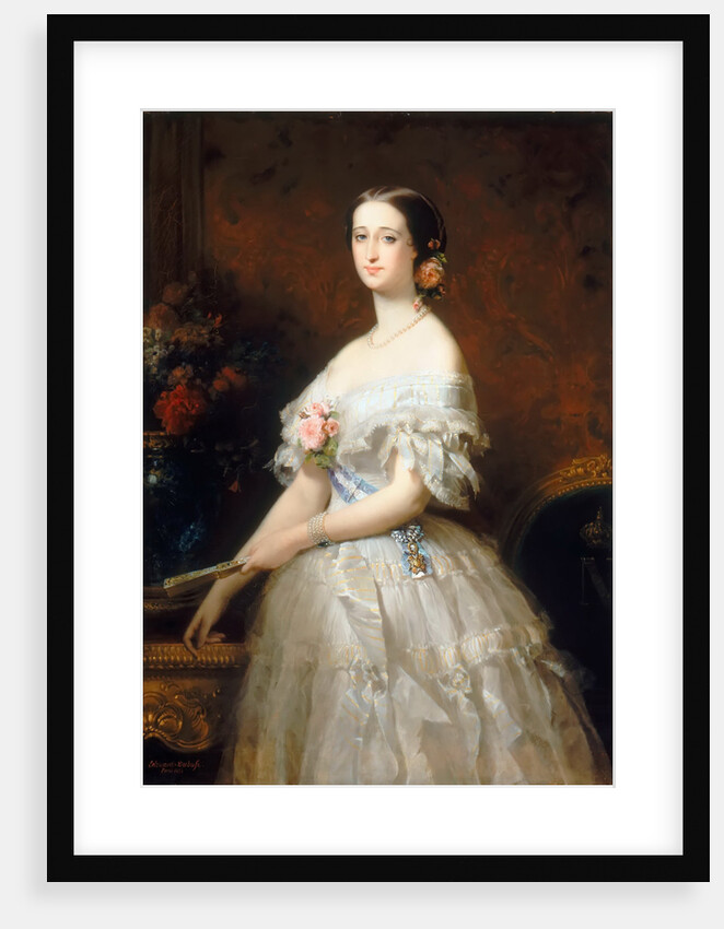 Eugénie de Montijo, Empress of the French by Édouard Louis Dubufe