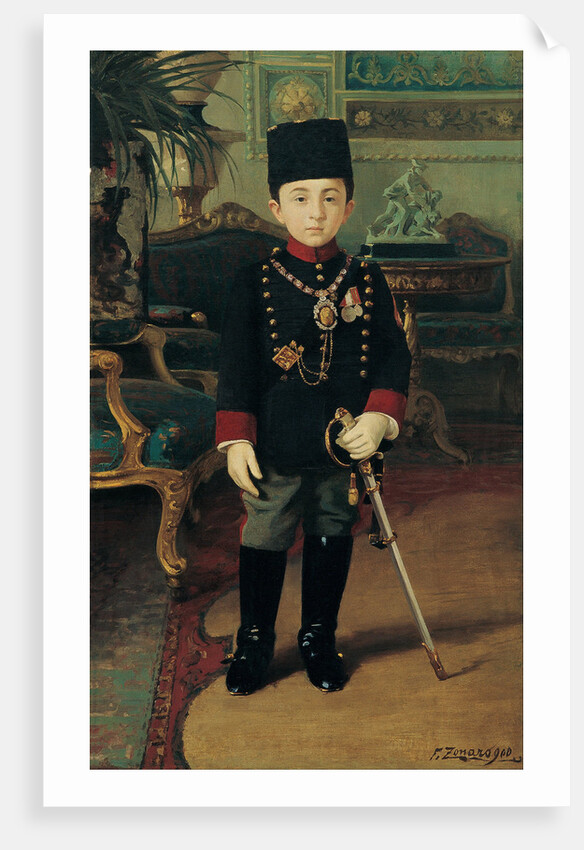 Prince Abdurrahim Hayri Efendi by Fausto Zonaro
