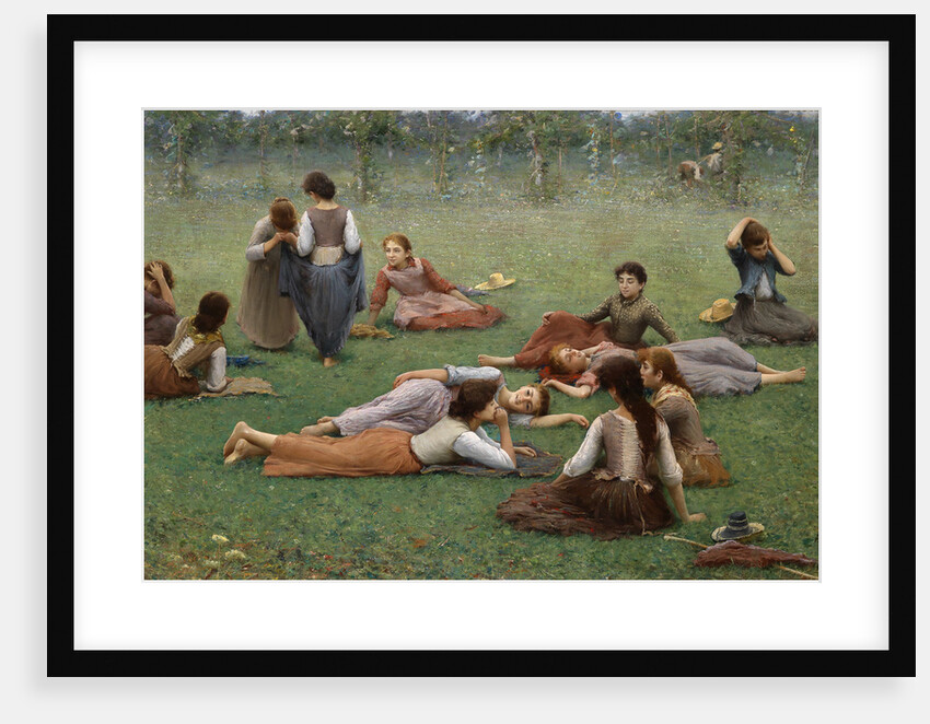 After the Game by Fausto Zonaro