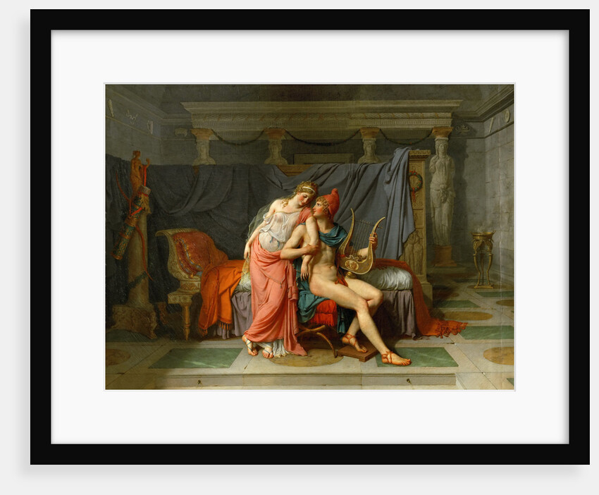 The Loves of Helen and Paris by Jacques Louis David