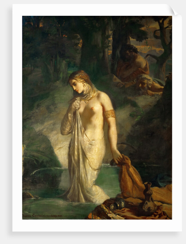 Susanna at her Bath by Théodore Chassériau