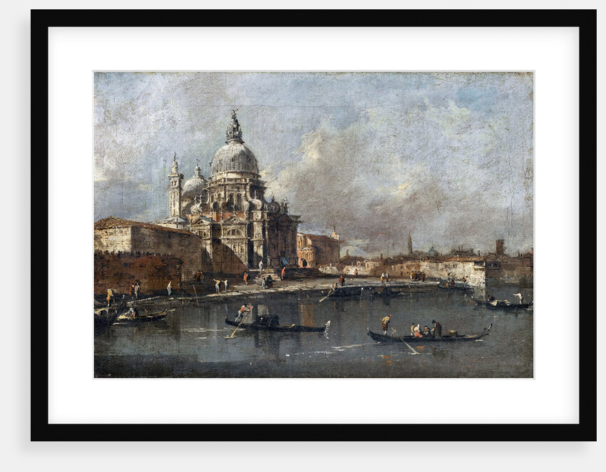 Santa Maria della Salute in Venice by Francesco Guardi