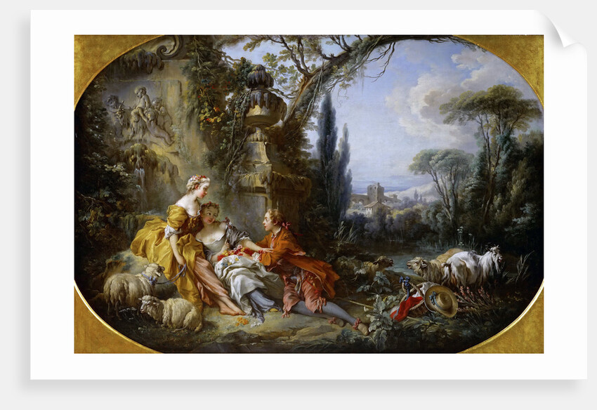 Les Charmes de la vie champêtre (Delights of country life) by François Boucher
