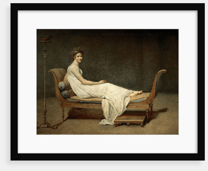 Madame Récamier, née Julie Bernard by Jacques Louis David