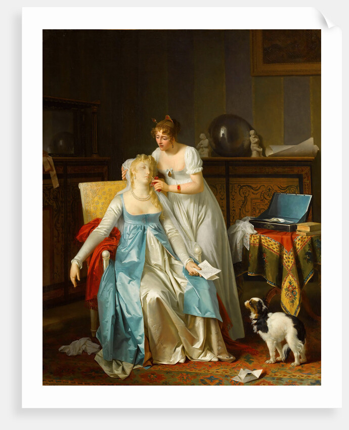 La mauvaise nouvelle (Bad News) by Marguerite Gérard