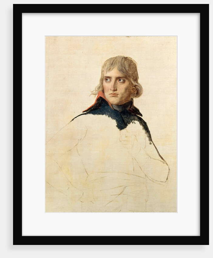 Portrait of General Napoléon Bonaparte by Jacques Louis David
