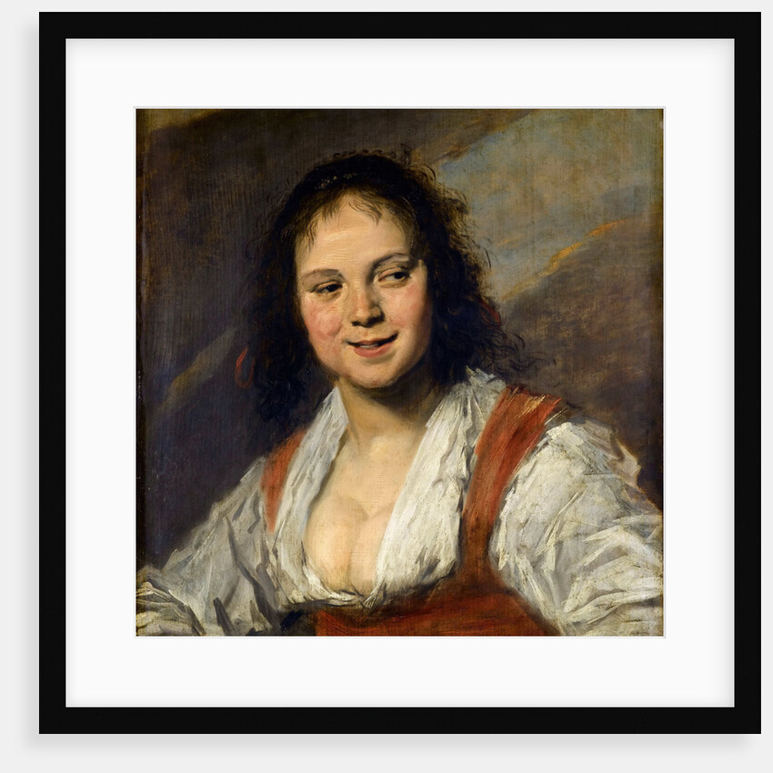 Gypsy Girl (La Bohémienne) by Frans I Hals