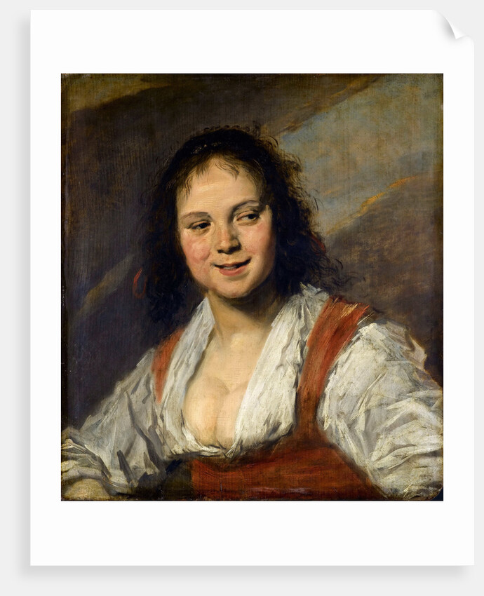 Gypsy Girl (La Bohémienne) by Frans I Hals