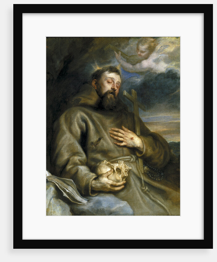 Saint Francis of Assisi in Ecstasy by Sir Anthony van Dyck