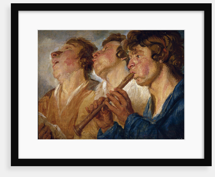 Three Buskers by Jacob Jordaens