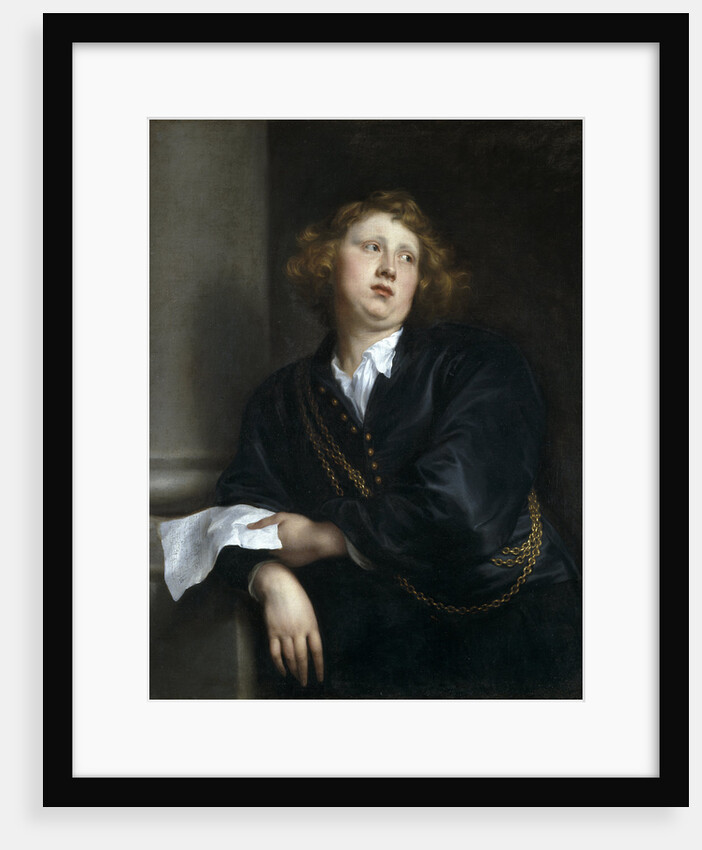 Portrait of the Composer and Organist Henricus Liberti by Sir Anthony van Dyck