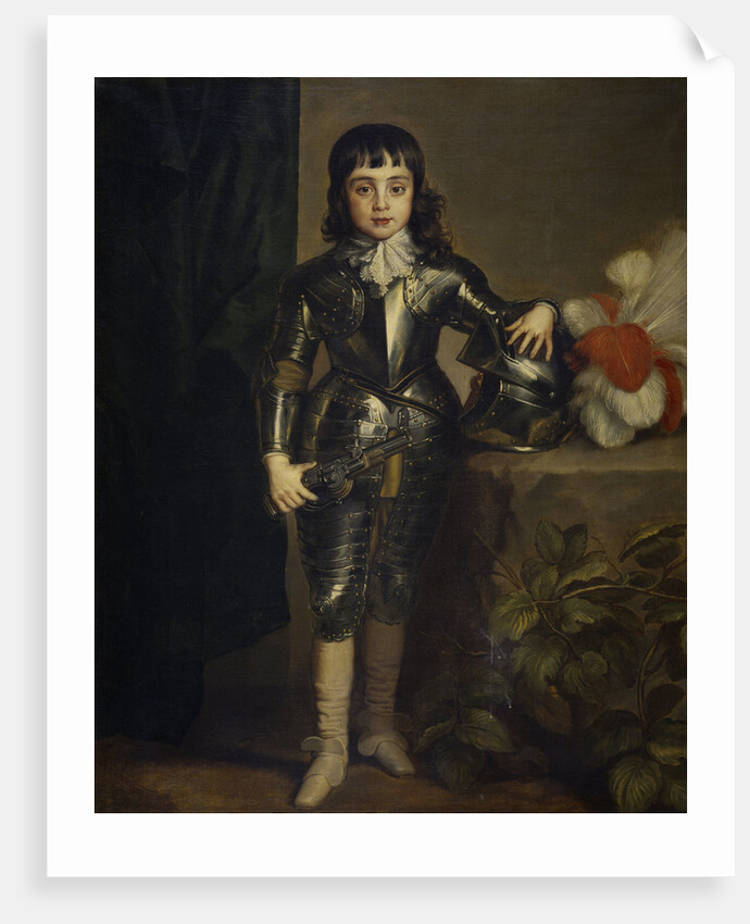 Portrait of Charles II of England as child by Sir Anthony van Dyck