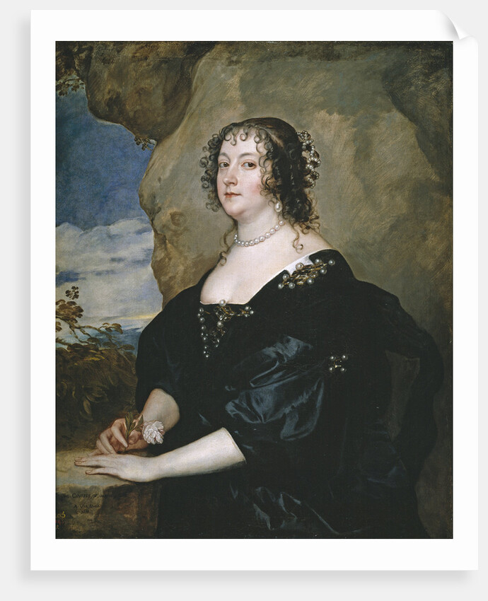 Portrait of Beatrice, Countess of Oxford by Sir Anthony van Dyck