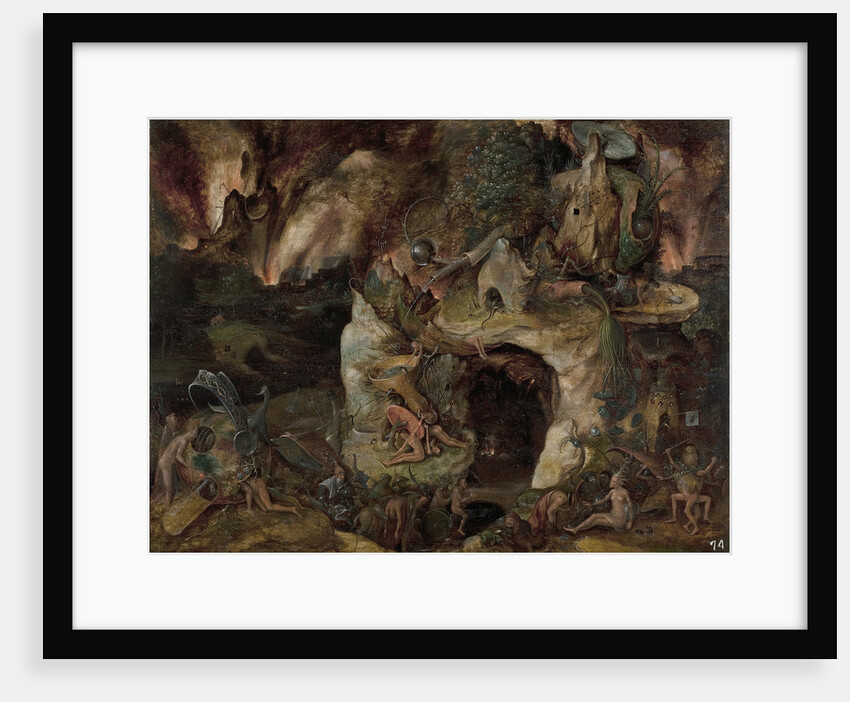 Inferno Landscape by Hieronymus Bosch