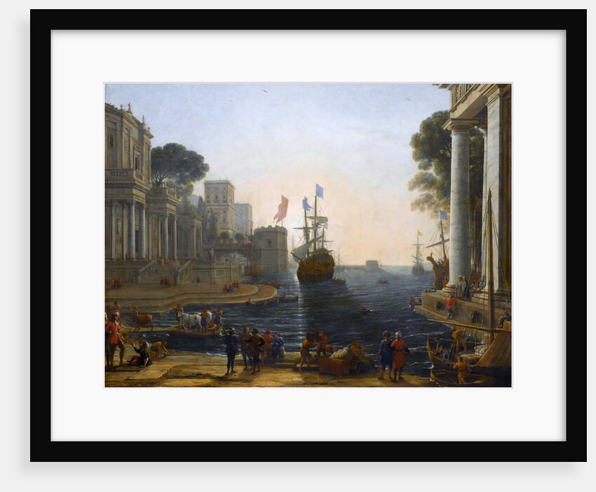 Ulysses returns Chryseis to Her Father by Claude Lorrain