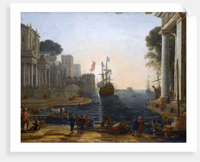Ulysses returns Chryseis to Her Father by Claude Lorrain
