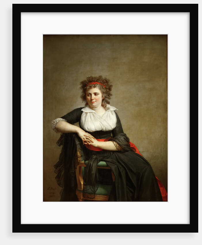 Robertine Tourteau, Marquise dOrvilliers by Jacques Louis David